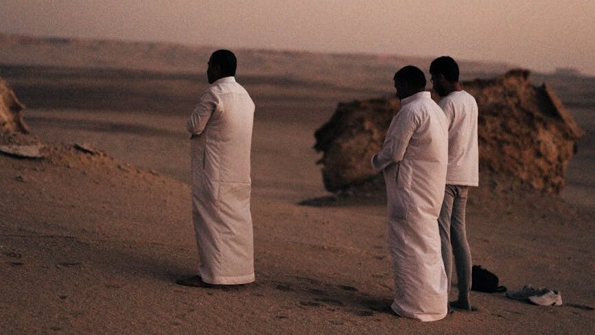 prayer in the desert