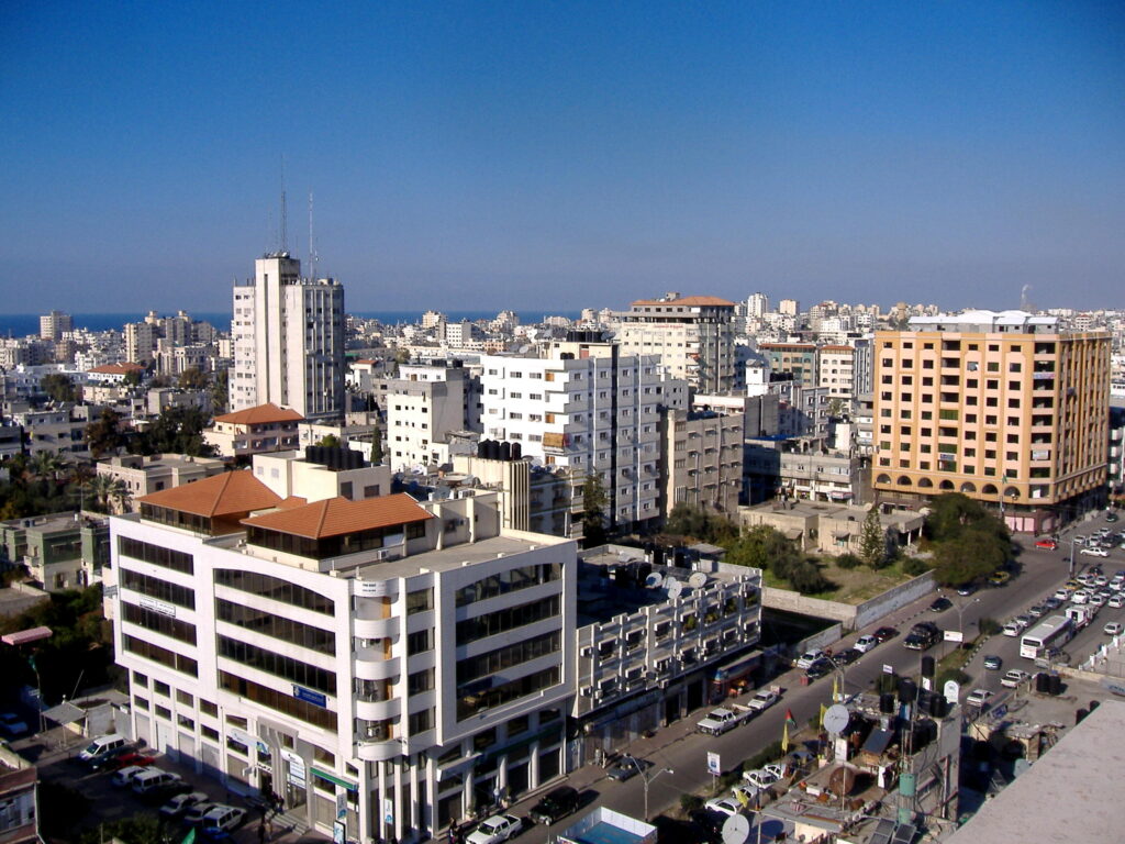 Gaza City before the Israeli genocide of 2023-2025